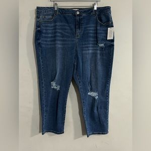Eloquii Jeans 20 Unisex Blue Denim With Tags